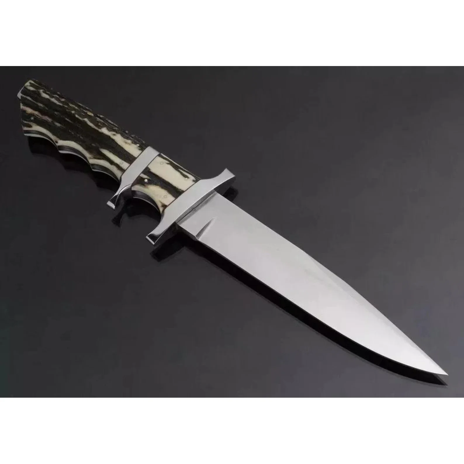 4 Stainless steel Bowie Knives - Image 1